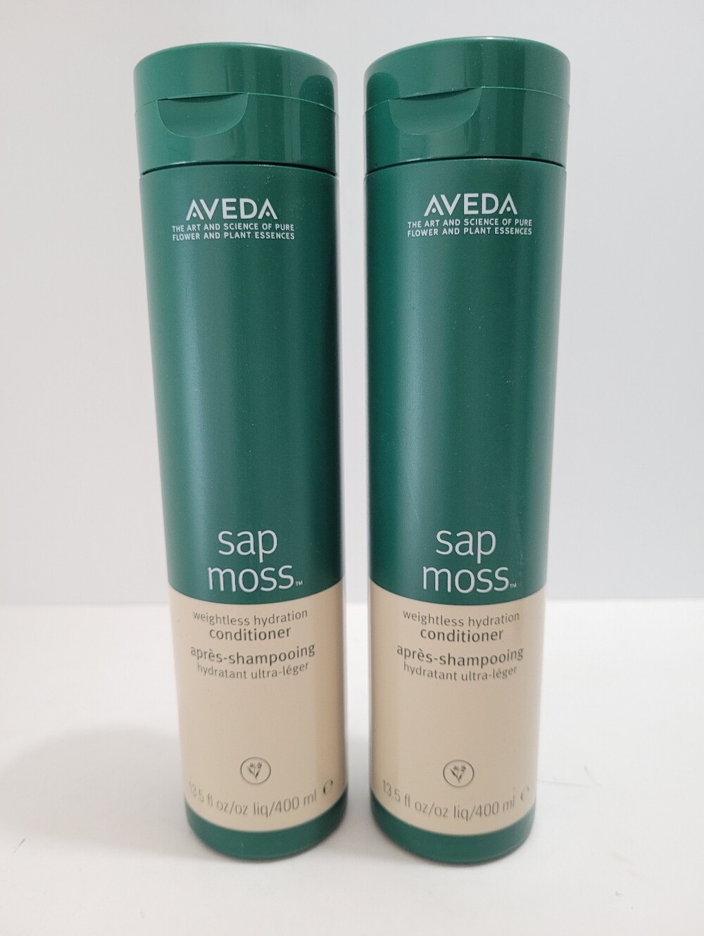 2 X AVEDA Sap Moss Weightless Hydration Conditioner 400ml NEW